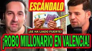 🚨¡URGENTE ROBO MILLONARIO EN VALENCIA POR LA DANA E IKER JIMÉNEZ OTRA VEZ SEÑALADO POR PERIODISTA [upl. by Dyolf]