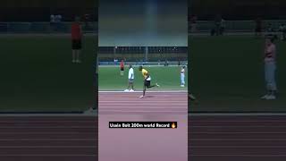 Usain Bolt 200m World Record 🔥💯usainboltviraltrackandfield shortsmotivation100myoutubeshorts [upl. by Anovad]