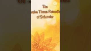 The 12 Tissue Remedies of Schussler homeopathicmedicihomeopathicmateriamedica viral ytshorts [upl. by Obadiah]