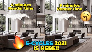 ECycles 2021 Killer new features to enhance your ArchVis in Blender iMeshh Tutorial [upl. by Caiaphas]