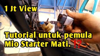 Starter Mio MatiBegini Cara Ngeceknya [upl. by Eciram]