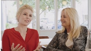 Interview med Anne Linnet og Cecilie Stenspil [upl. by Einnig]