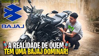 ESSA É A REALIDADE DE QUEM COMPRA UMA BAJAJ DOMINAR 400 PRETA [upl. by Haidabez]