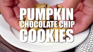 PUMPKIN CHOCOLATE CHIP COOKIES [upl. by Aivataj771]