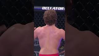 Even the ref couldnt get Koreshkov to get up against Ben Askren 🫠 MMA Bellator Shorts [upl. by Munro]