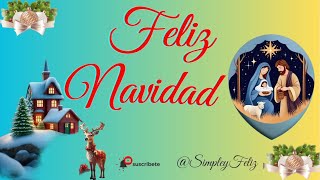 FELIZ NAVIDAD 🎁🙏🍡Te deseo una Felicidad Inmensa en esta Navidad para ti y los tuyos🎄 Bendiciones 🪢🪢🪢 [upl. by Ennovehc]