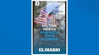 Huracán Milton tocará tierra en Florida tras el paso de Helene  El Diario [upl. by Alyson856]