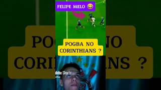 POGBA NO CORINTHIANS  🤔🤔 futebol shorts tiktok football react [upl. by Arrekahs]