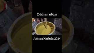 Ashura Karbala 2024  Zaigham Abbas  ashura shortsvideo yahussain [upl. by Given]