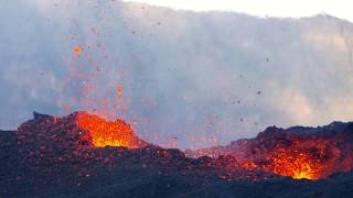 Piton de la Fournaise 25  The blast furnace [upl. by Meadows]