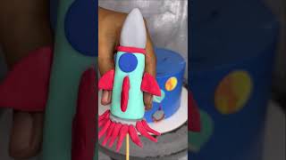 Vaanga ellam parakalam🫣🚀 Space theme cake🥳👩‍🚀🪐 shorts dhanucakes trending viral space [upl. by Jemmie869]