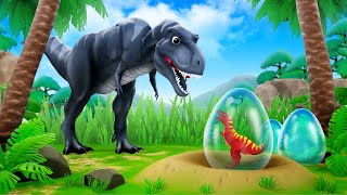 Tyrannosaurus Rex  TRex the King of Dinosaurs  Nursery Rhymes  JunyTony [upl. by Nylirej914]