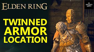 Elden Ring Twinned Armor Location  How to Get Ds Armor Set amp What to Do With Weathered Dagger [upl. by Llerat]