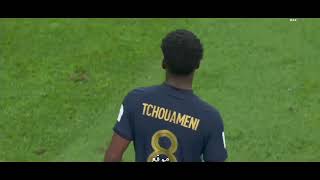 Aurelien Tchouameni vs Australia [upl. by Larrad]