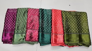 bhandhani sareeslatest silk bandhani sarees 9313419498latest sareesrakesh sareesnew saree [upl. by Modern]