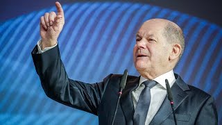 Scholz fordert Reform des EUFinanzsektors [upl. by Farhi158]