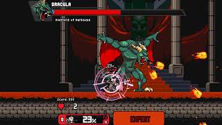 Rivals of Aether Mori Calliope vs Dracula Boss Expert No Deaths [upl. by Odnarb]