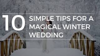 10 Simple Winter Wedding Decoration Tips [upl. by Assenna437]