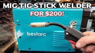 Best Arc Mig 145 Welder  Great Beginner Machine [upl. by Griffy]