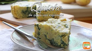 Quiche de papa con espinacas [upl. by Nolaj]