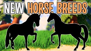 THESE TWO NEW HORSE BREEDS WILL BE ADDED TO WILD HORSE ISLANDS NEXT [upl. by Abekam856]