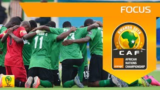 Zambia Goal Celebration  Orange African Nations Championship Rwanda 2016 [upl. by Quirk562]