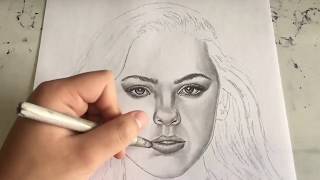 Drawing Jordyn Jones [upl. by Nnhoj973]