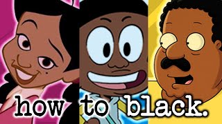 How To BLACK An Analysis of Black Cartoon Characters feat ReviewYaLife [upl. by Odrareve972]