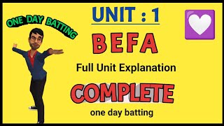 BEFA UNIT 1 Complete Explanation  R18 JNTUH [upl. by Bernie611]