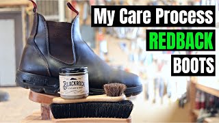 Redback Boots  My Care Process [upl. by Searcy189]