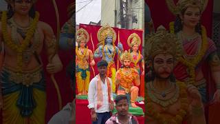 Raja singh ram navami rally💫🔥 ramnavami hanumanji temple hindu hinduism ram hanuman [upl. by Noel740]