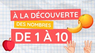 Défi du jour  apprendre à compter jusquà 10 [upl. by Auqkinahs]