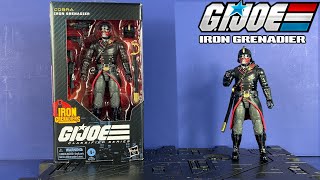 GI Joe Classified  132 IRON GRENADIER Review [upl. by Pitchford]