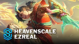 Heavenscale Ezreal Skin Spotlight  League of Legends [upl. by Plossl]