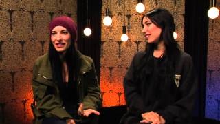 The Veronicas Interview July 2012  On Being Mistaken For Lady Gaga  The Olsen Twins [upl. by Nairdna]