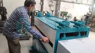 METAL SHEET STRAIGHTENING MACHINE [upl. by Oicnedurp]