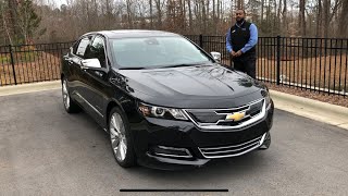 2019 Chevrolet Impala Premier Review Features and Test Drive [upl. by Iralav107]