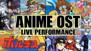 Anime Songs Live performance  Best of Batang 90s Nostalgic Songs [upl. by Solegna]