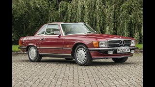 Lot No 700  1989 MercedesBenz 300SL R107 [upl. by Emalia]