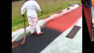 Polymeric Running Track Resurface and Relining Catterick [upl. by Dnumyar603]