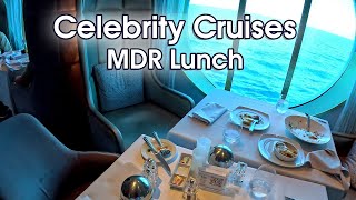 Celebrity Cruises Lunch Food at Main Dining Room 2023 [upl. by Battista99]