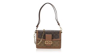 Louis Vuitton Monogram Reverse Dauphine MM [upl. by Wilber332]