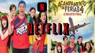 FILME DO LUCCAS NETO ACAMPAMENTO DE FERIAS 4 JÁ ESTÁ NA NETFLIX [upl. by Crutcher]