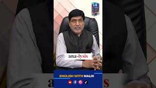 Prefix ana engwithmalik pronunciation spokenenglish suffix [upl. by Aggappera]