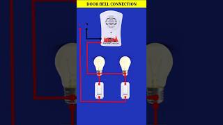 Door Bell Connection shorts electricedison doorbell trendingshorts [upl. by Eanat]