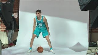 LaMelo Ball officially signs with Charlotte Hornets [upl. by Tychon]