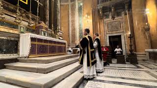 4 November 2024  Church of Santissima Trinità dei Pellegrini  Solemn Requiem Mass  The Introit [upl. by Ater]