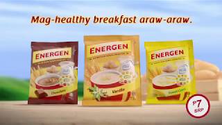 Energen 30s TVC 2017 Philippines [upl. by Nauqahs]