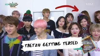 BTS amp TWICE MAKING IT OBVIOUS FOR TAETZU [upl. by Alahc]