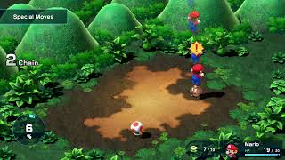 Super Mario RPG NS Story Scene 9  Toad teaches Mario about Action Commands and Battling [upl. by Mathias]